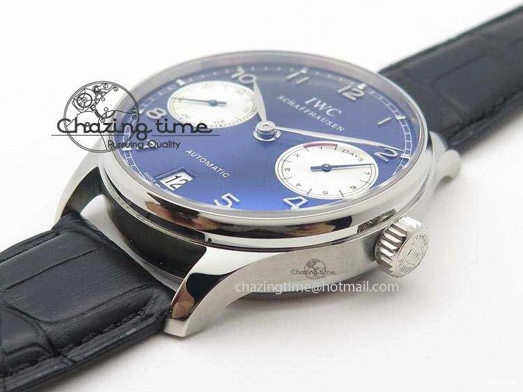 MIROTIME 0327 Portuguese Real PR IW500112 ZF 1:1 Laureus Edition On Black Leather Strap A Flexible 7369